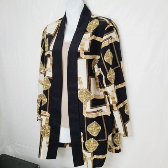 Functionals Gold Motif Lightweight Cardigan - Picture 3 of 7